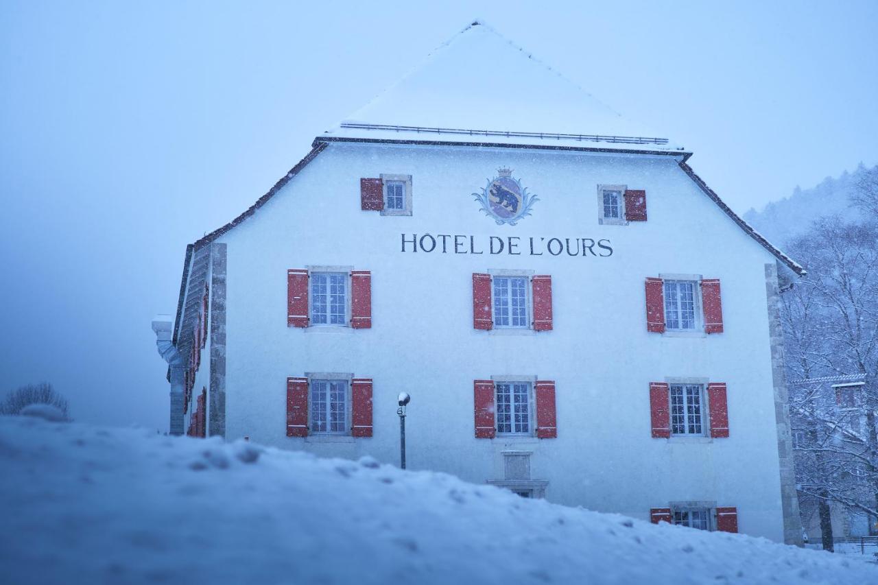 Auberge De Bellelay Restaurant Chez Aron Balde Dış mekan fotoğraf